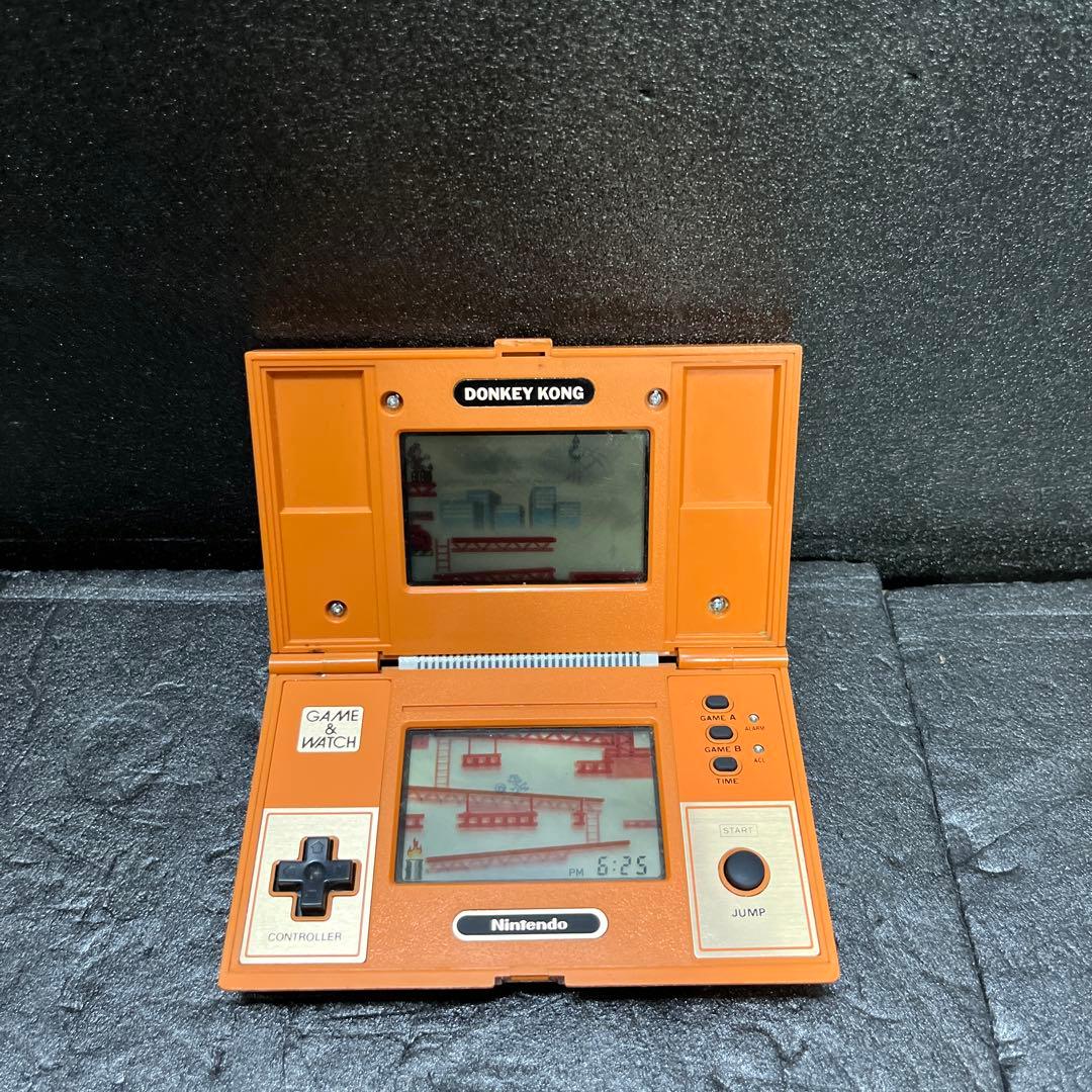 レトロ ニンテンドー ゲームウォッチ ドンキーコング 完動品