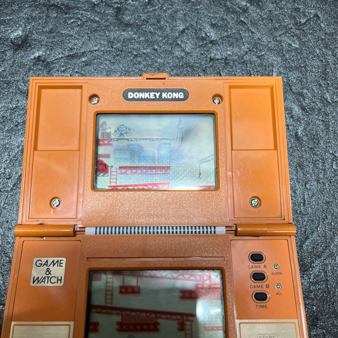 レトロ ニンテンドー ゲームウォッチ ドンキーコング 完動品