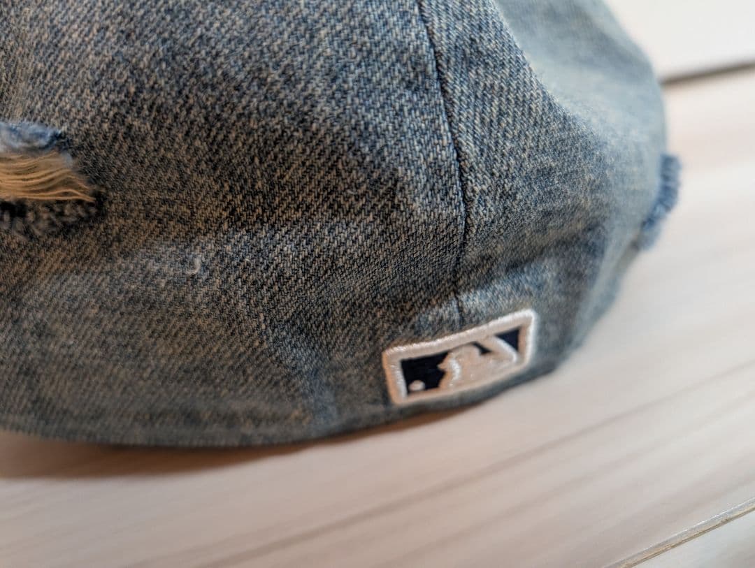 【希少品】59FIFTY Damaged Denim ロサンゼルス・ドジャース