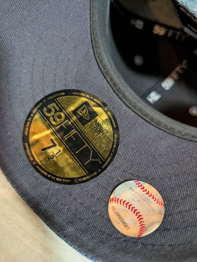 【希少品】59FIFTY Damaged Denim ロサンゼルス・ドジャース