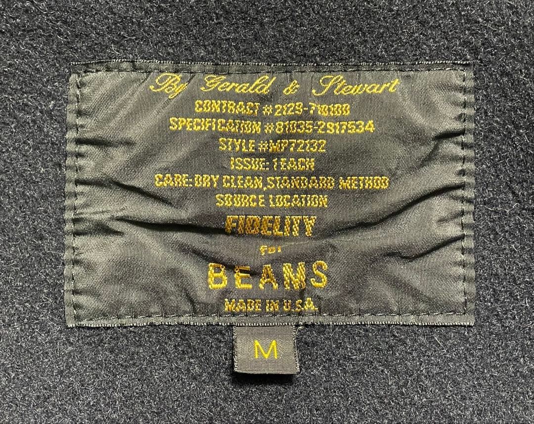 FIDELITY×BEAMS別注◇U.S.A.製◇メンズダッフルコート