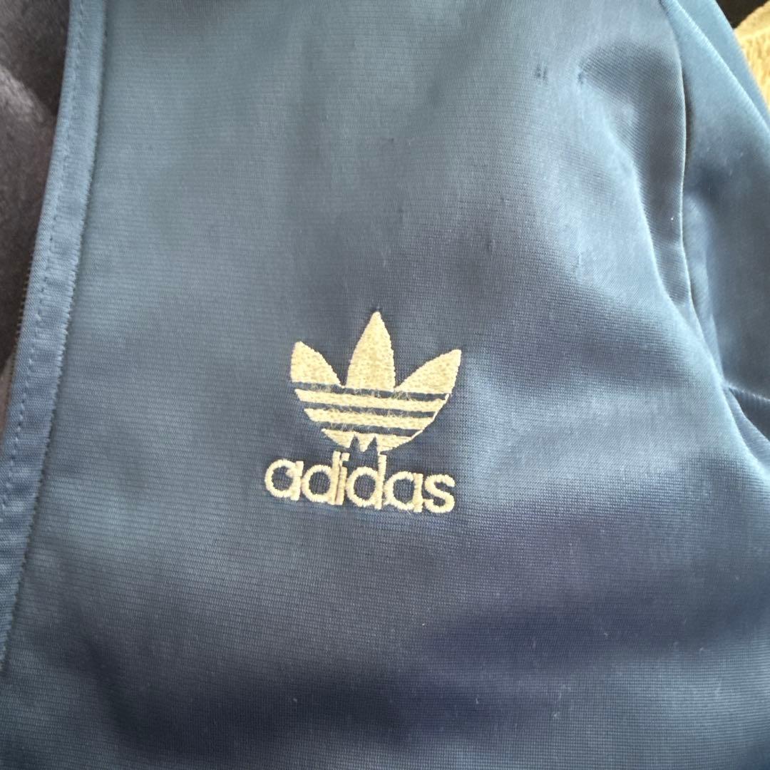 adidas ネイビー トラックジャージ ATP S 70-80s ヴィンテージ