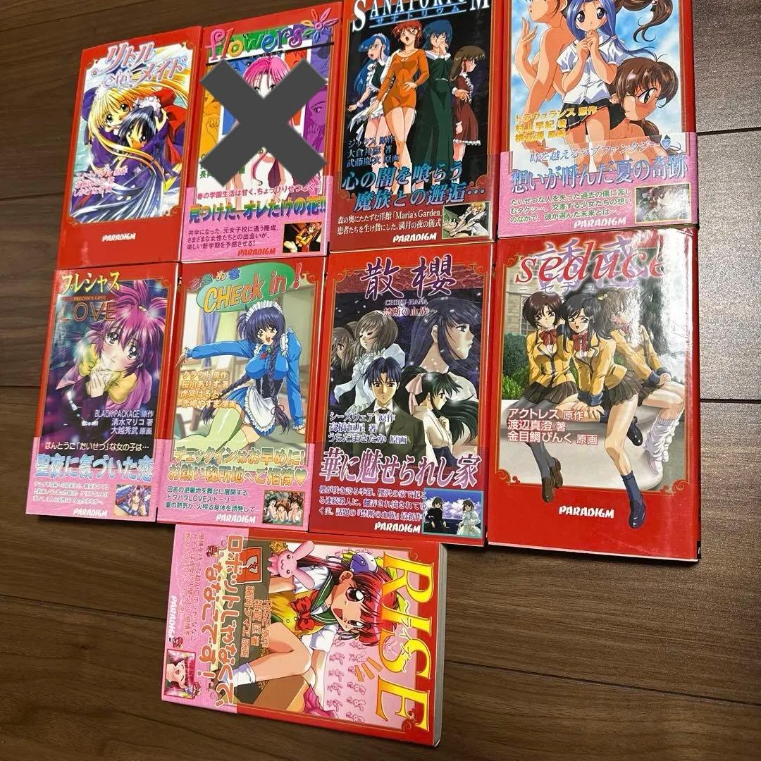 パラダイムノベルスNo.51〜60 まとめ売り