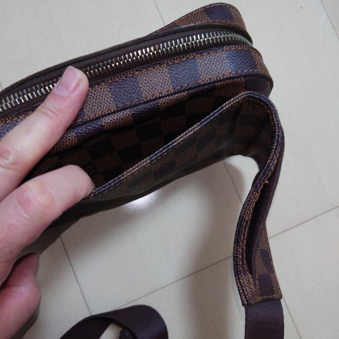 Louis Vuitton ダミエ ジェロニモス ボディバッグ ウエストバッグ