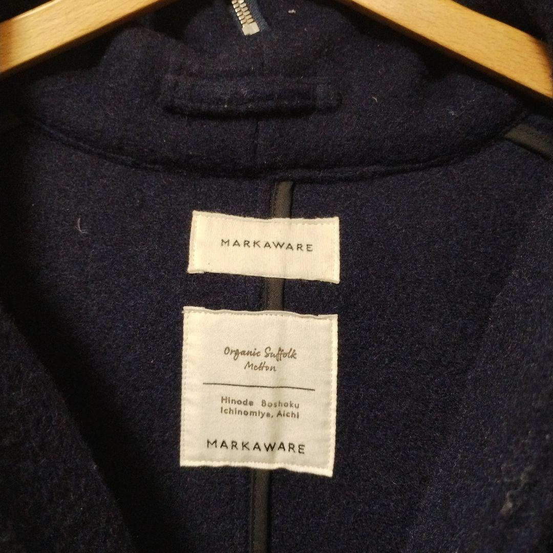 MARKAWARE ネイビー ダッフルコート