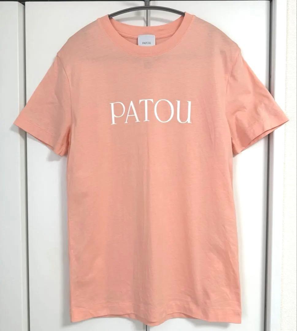 PATOU パトゥ オーガニックコットン ロゴ半袖Tシャツ オレンジ 1回着用