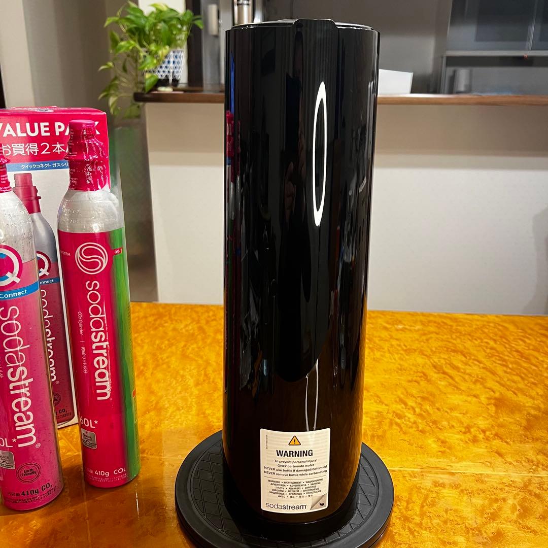 SodaStreamソーダストリームTERRA シリンダー2本　未使用ボトル1本