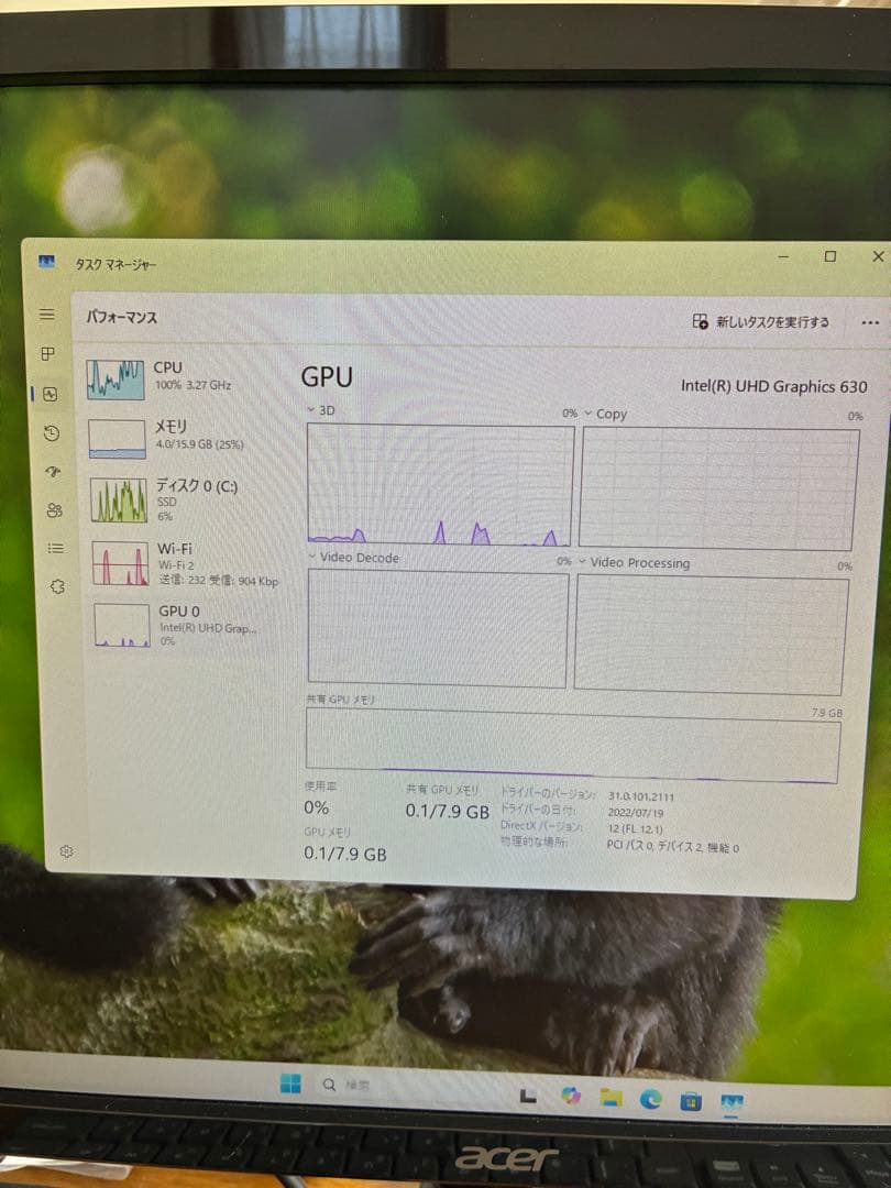 ミニPC Lenovo M720q i5 16GB SSD512GB WiFi