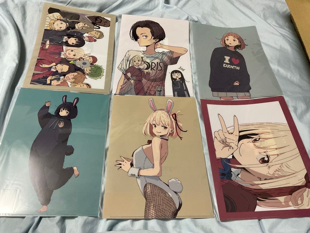 新品 リコリス・リコイル展 いみぎむる 描き下ろし クリアファイル 全21種+α