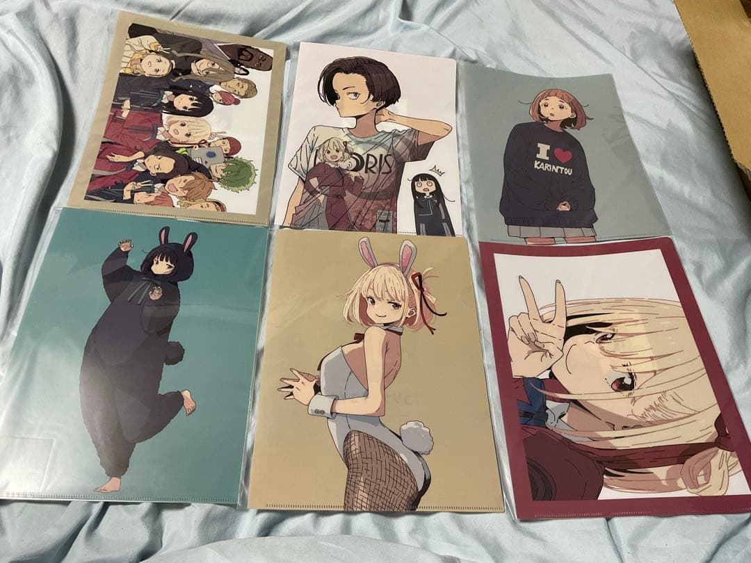 新品 リコリス・リコイル展 いみぎむる 描き下ろし クリアファイル 全21種+α