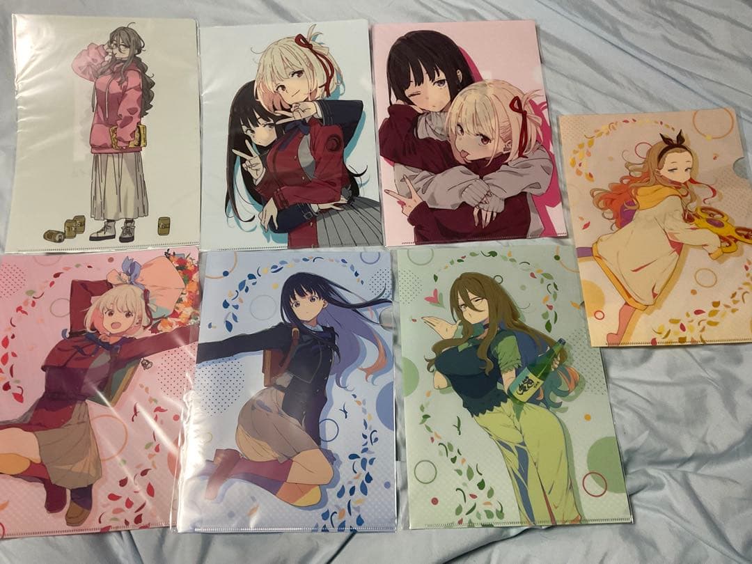 新品 リコリス・リコイル展 いみぎむる 描き下ろし クリアファイル 全21種+α