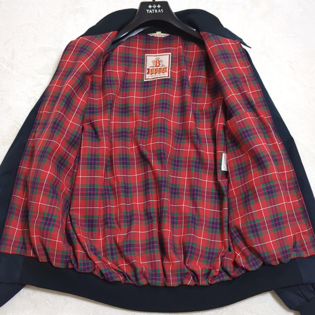 BARACUTA 40 英国製 G-9 ハリントンジャケット ネイビー綿100%