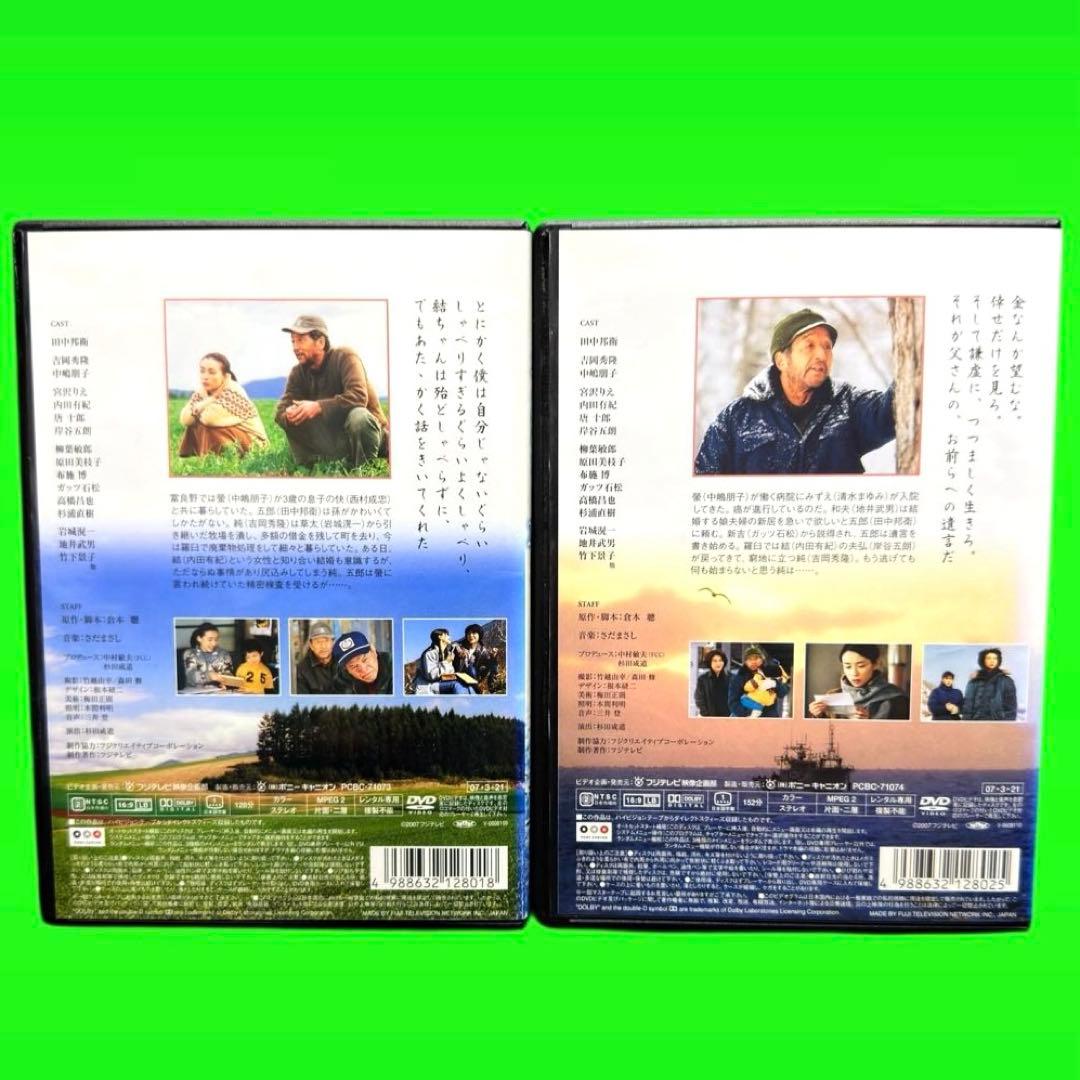 新品ケース収納 北の国から 2002遺言 前編/後編　2巻セット　田中邦衛
