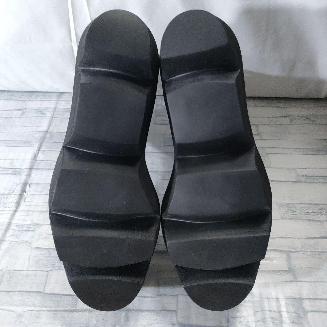 箱保存袋付き極美品✨sacai　サイドゴアブーツ　レザー　厚底　黒　38