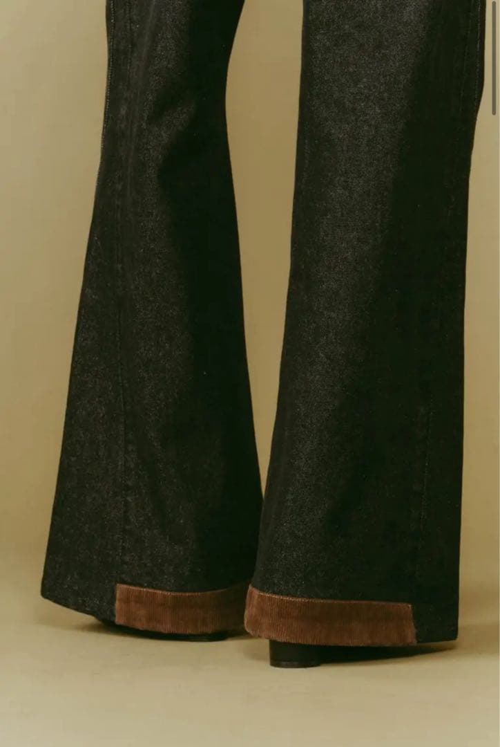 【Knuth Marf】 デニムバギーパンツ (unisex)