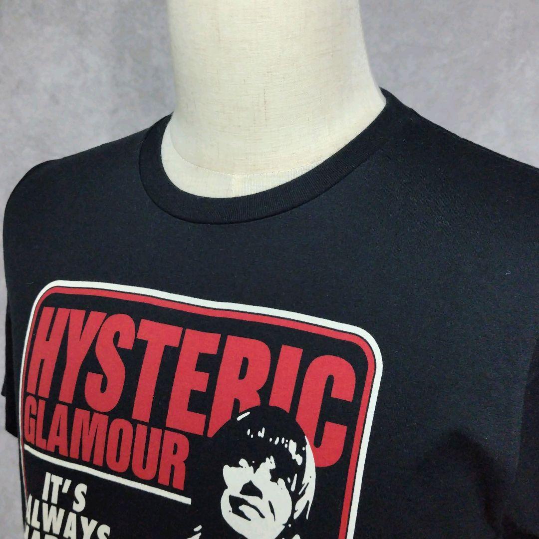 美品　HYSTERIC GLAMOUR Tシャツ　ブラック　Lサイズ　ヒスガール