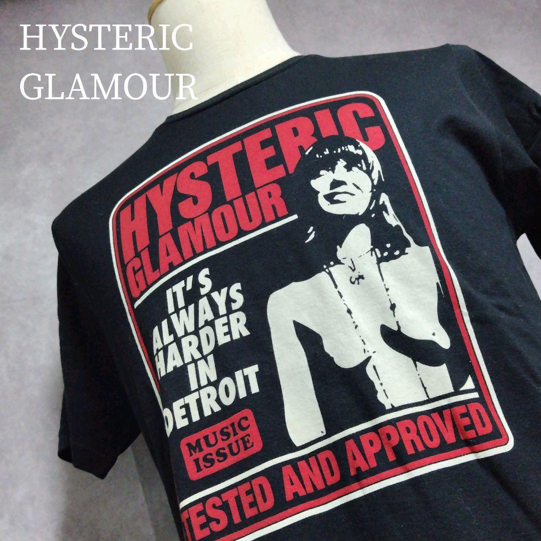 美品　HYSTERIC GLAMOUR Tシャツ　ブラック　Lサイズ　ヒスガール