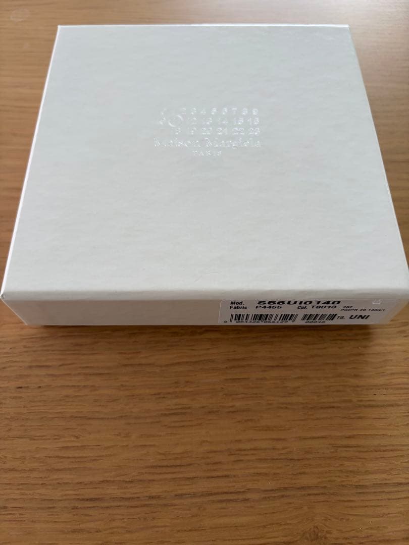 新品未使用品Maison Margielaレザー 二つ折り財布
