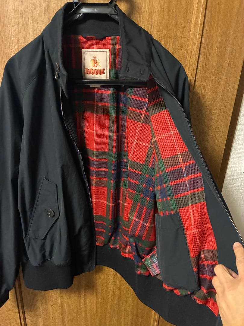 美品特別バラクータ BARACUTA CLICKER G9 ハリントンジャケット