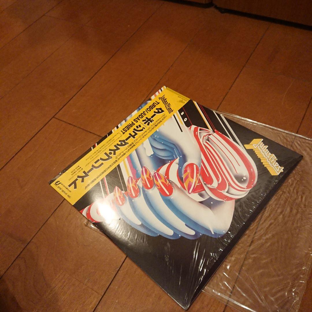 シュリンク残 ジューダス・プリースト「ターボ」 日本盤LP