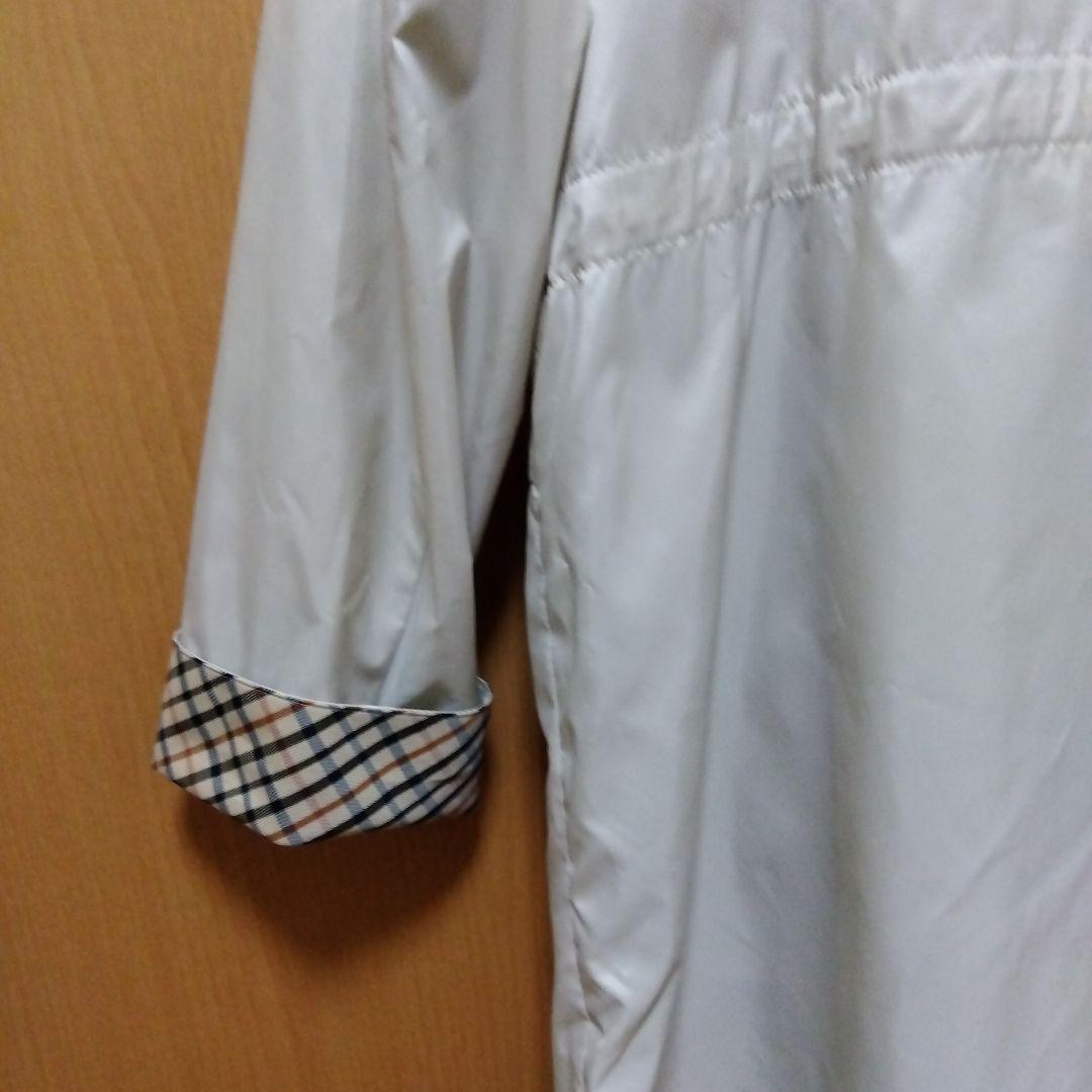 近年物・数回着用の美品★DAKS ダックス 2way スプリングコート 雨にも