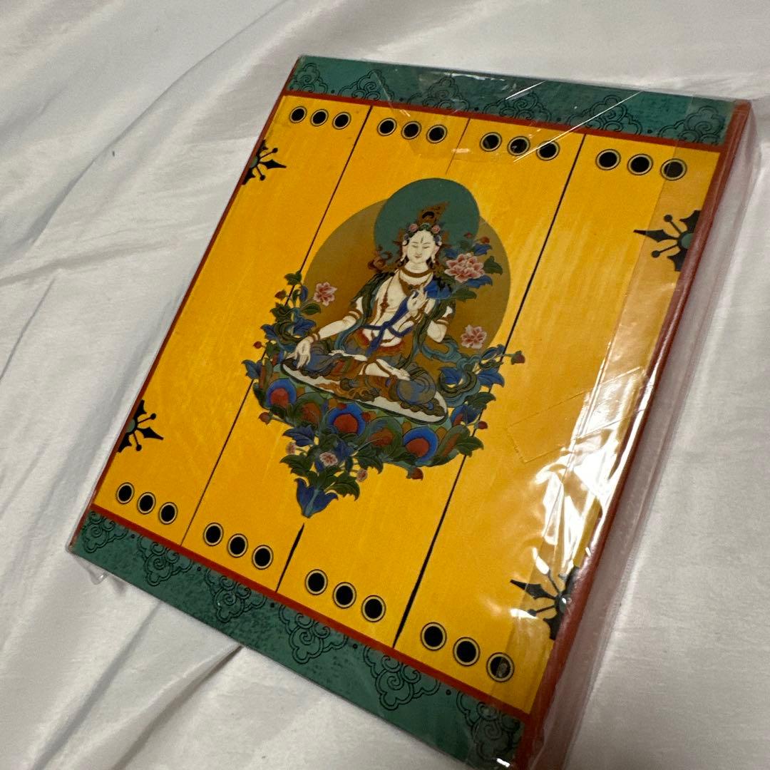 希少　洋書　チベット仏画 タンカ 仕掛け絵本「Goddess Altars」