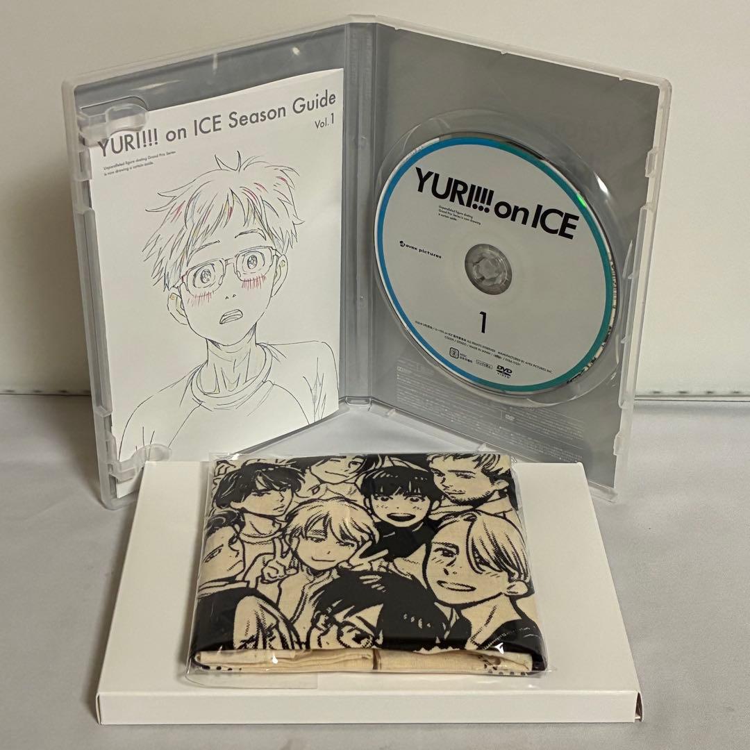 【付録完備】ユーリ!!! on ICE 初回限定版 DVD 全6巻 全巻セット