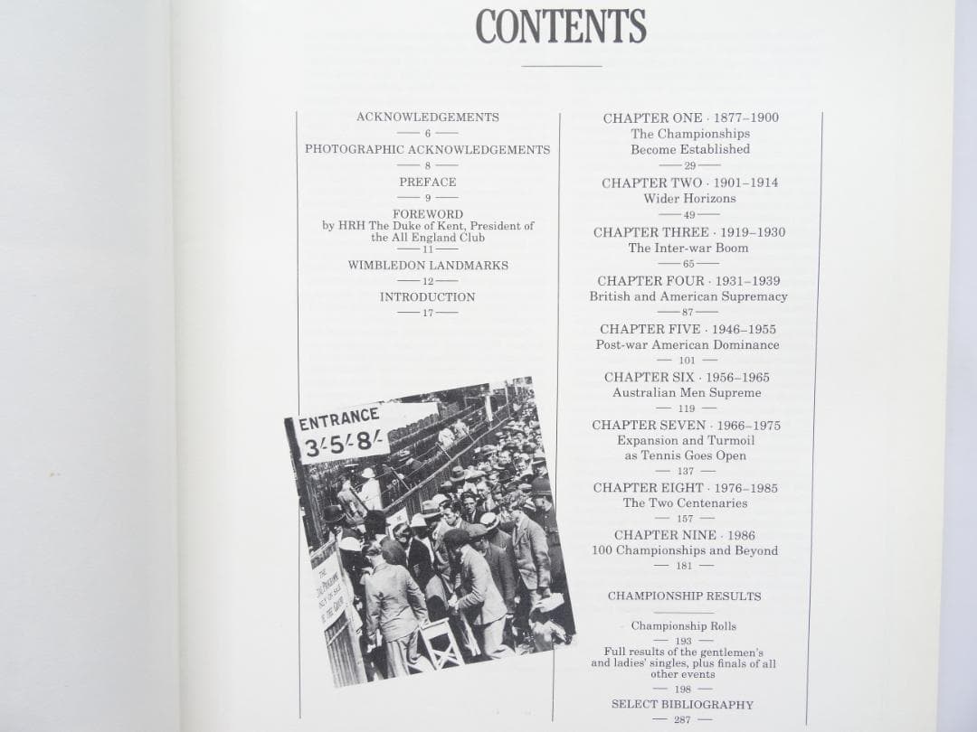 洋書◆テニス ウィンブルドン 100周年公式写真集 本 スポーツ