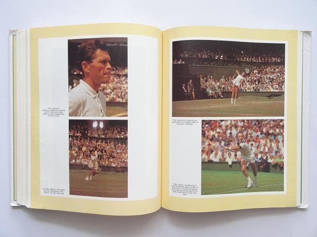 洋書◆テニス ウィンブルドン 100周年公式写真集 本 スポーツ