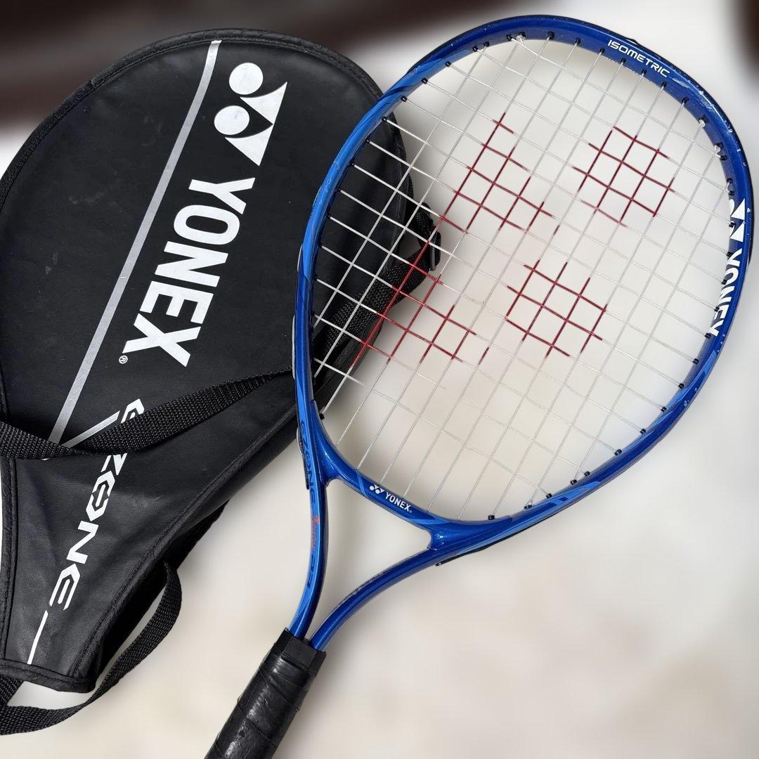 【良品】YONEX硬式テニスラケット ジュニア EZONE 25 23２本ケース