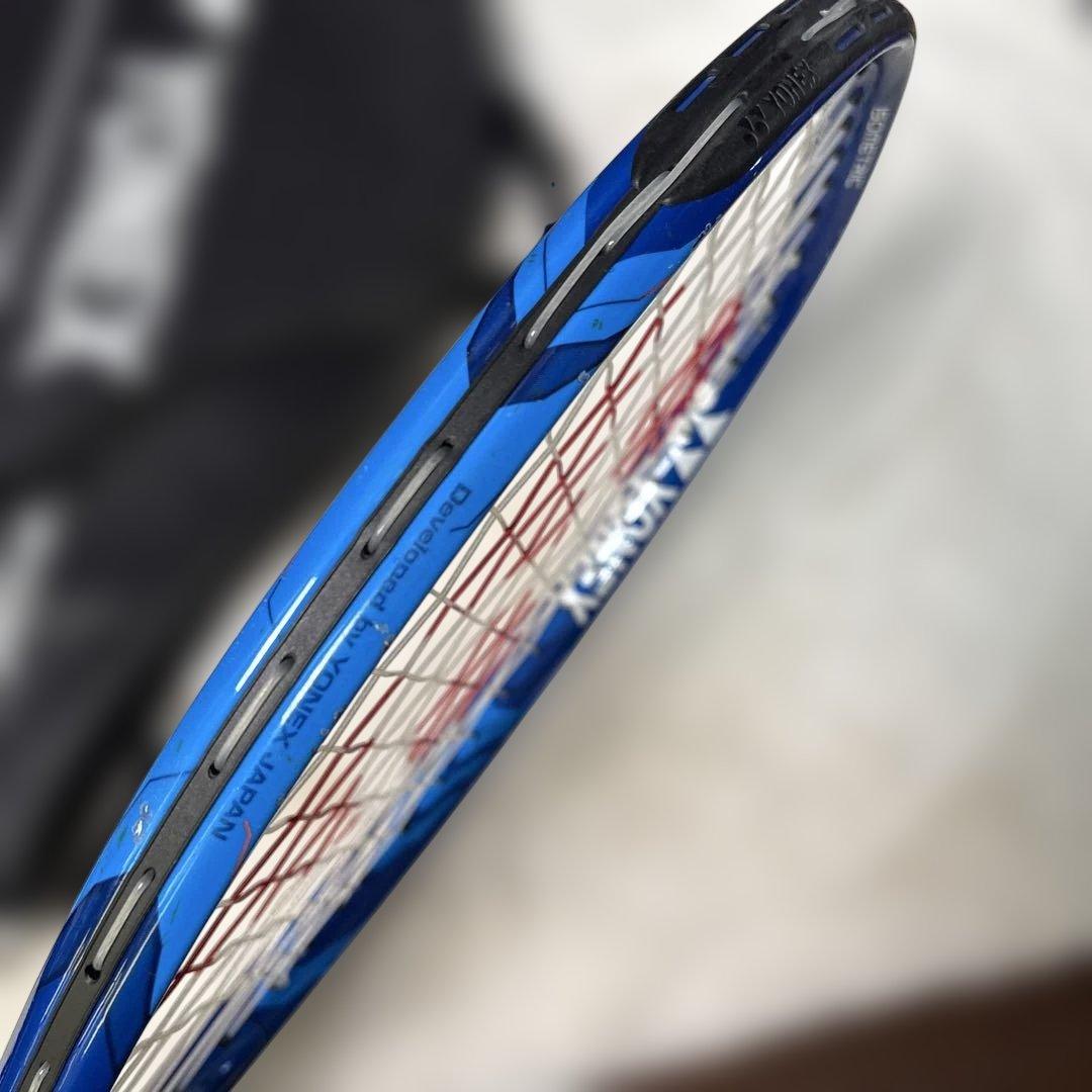 【良品】YONEX硬式テニスラケット ジュニア EZONE 25 23２本ケース