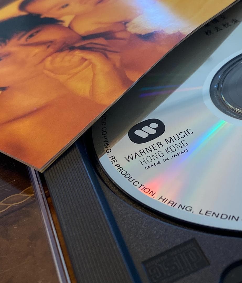 美品廃盤CD－葉倩文 サリー・イップ・1990年広東語アルバム「秋去秋來」日本製