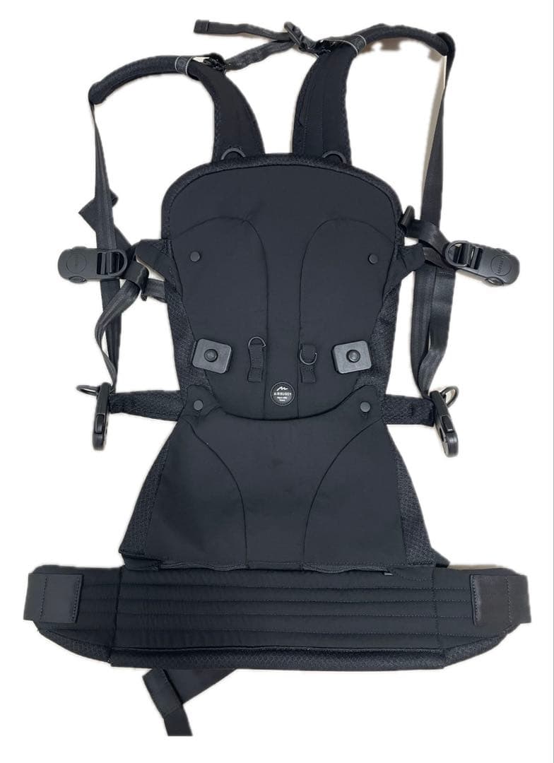 A.B.C AIRBUGGY 抱っこ紐 ブラック