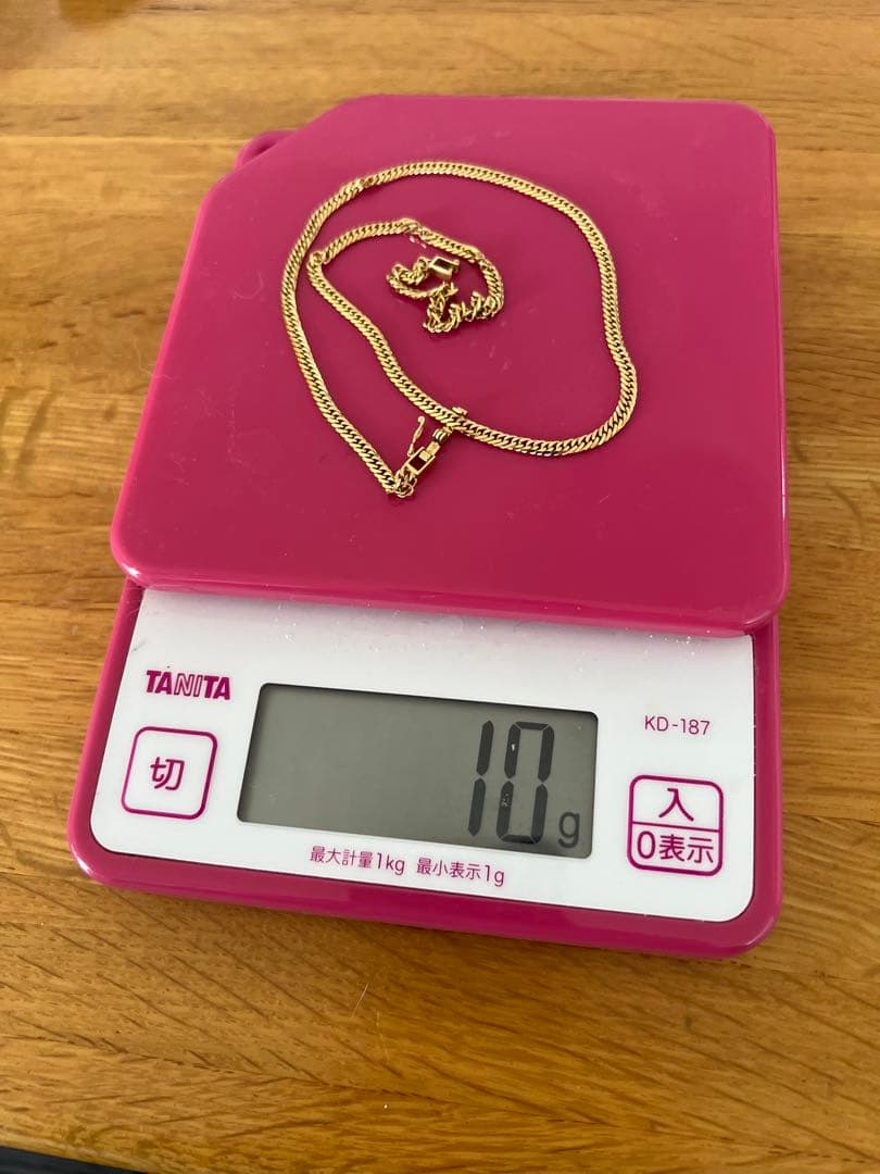 K18 ネックレス　40cm 10g