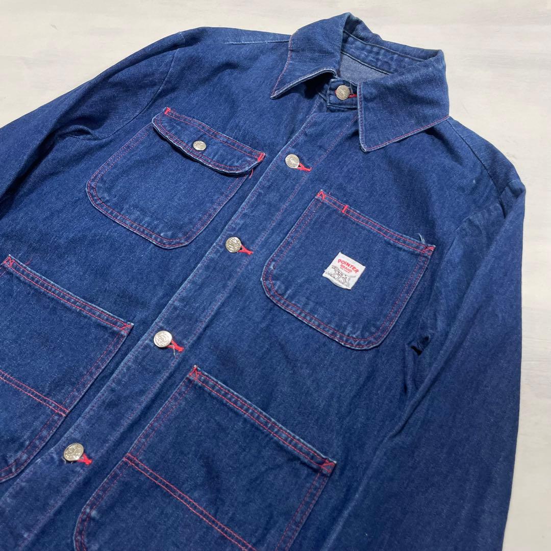 90’s POINTER DENIM COVERALL ポインター　カバーオール