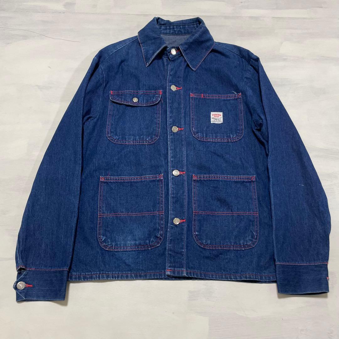 90’s POINTER DENIM COVERALL ポインター　カバーオール