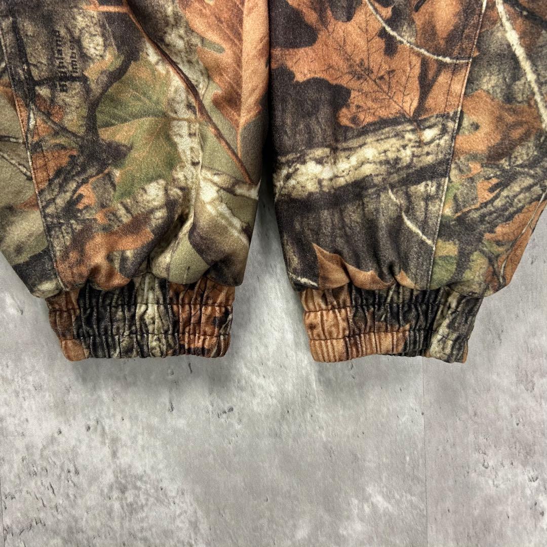 古着 リアルツリーカモ 中綿ブルゾンジャケット 2XL 6236
