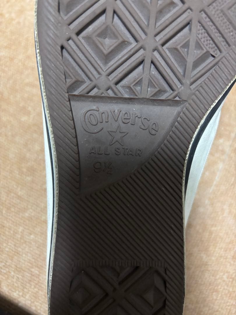 日本製 コンバース ワンスター レザー j OX グレーxネイビー 限定