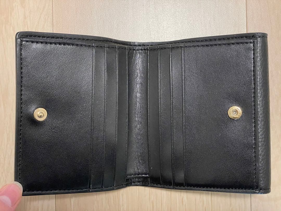 値下げしました‼未使用‼️ COACH コーチ 財布 レザー 折りたたみ財布