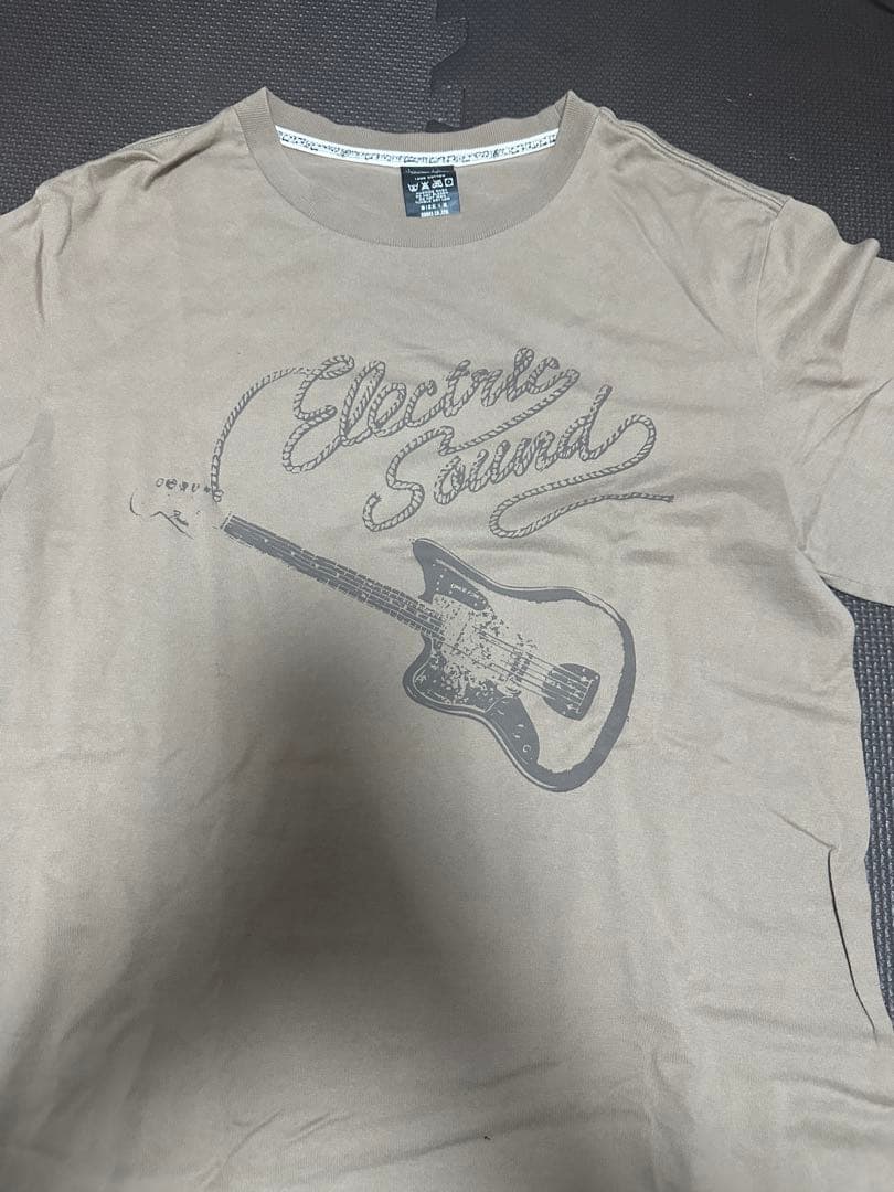 bbs ナンバーナイン ギターベージュTシャツ