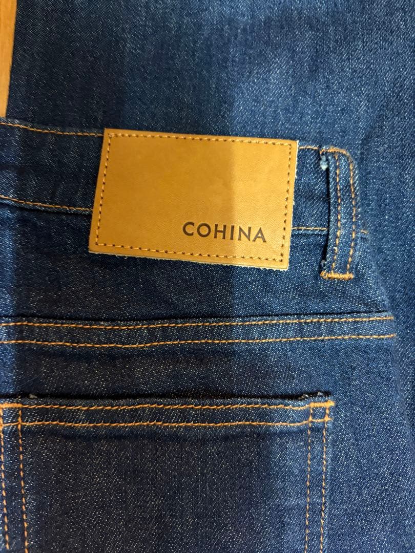 低身長さんむけCOHINA DENIM ブーツカットshort