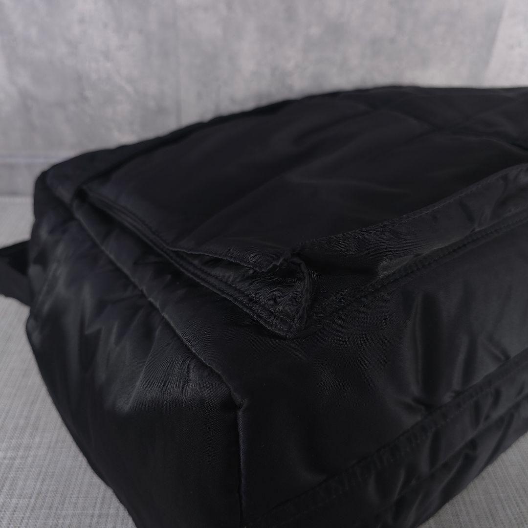 極美品　PORTER　ポーター　2way　タンカー　ショルダーバッグ　底板付き