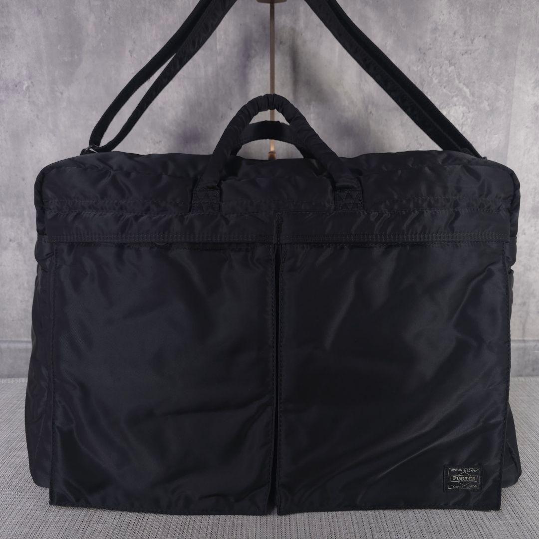 極美品　PORTER　ポーター　2way　タンカー　ショルダーバッグ　底板付き