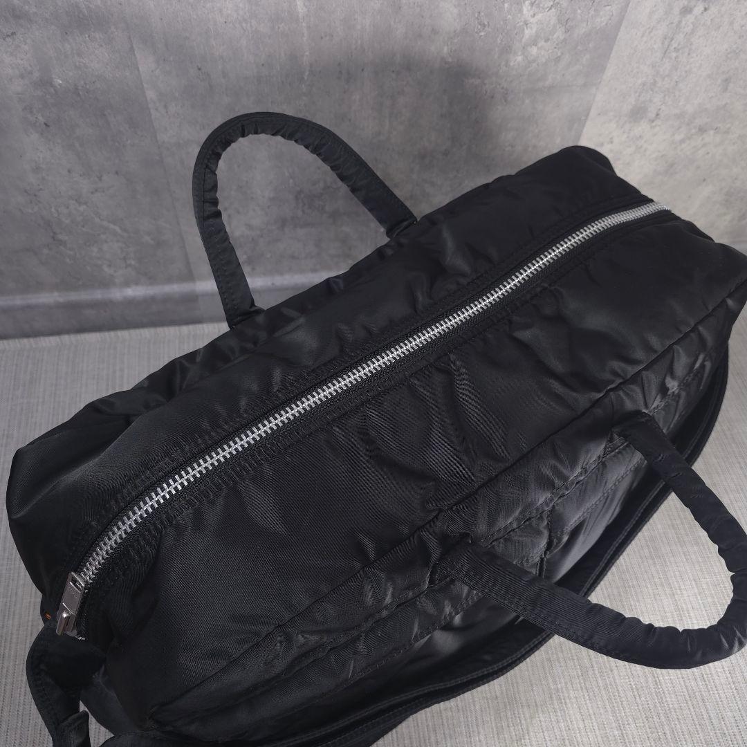 極美品　PORTER　ポーター　2way　タンカー　ショルダーバッグ　底板付き