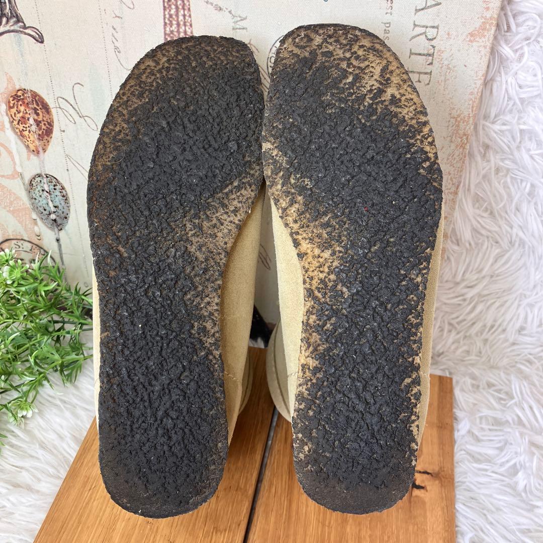 Clarks クラークス ワラビー ベージュ メープルスエード 55516 箱有