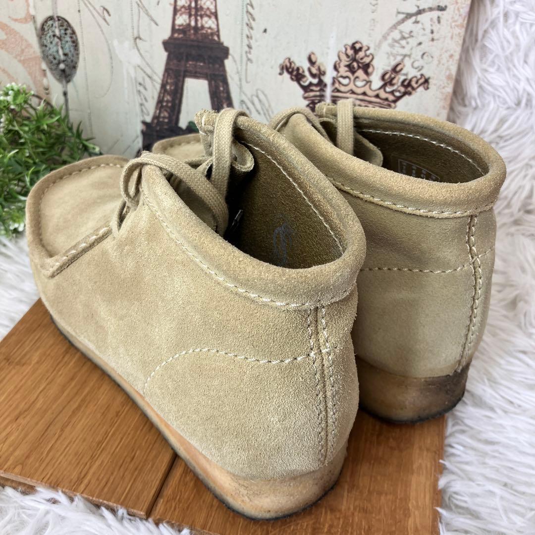 Clarks クラークス ワラビー ベージュ メープルスエード 55516 箱有