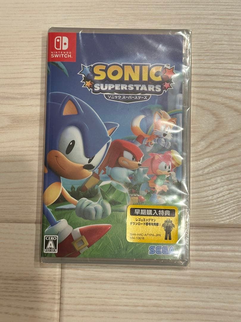 Switch ソニックスーパースターズ　3点セット