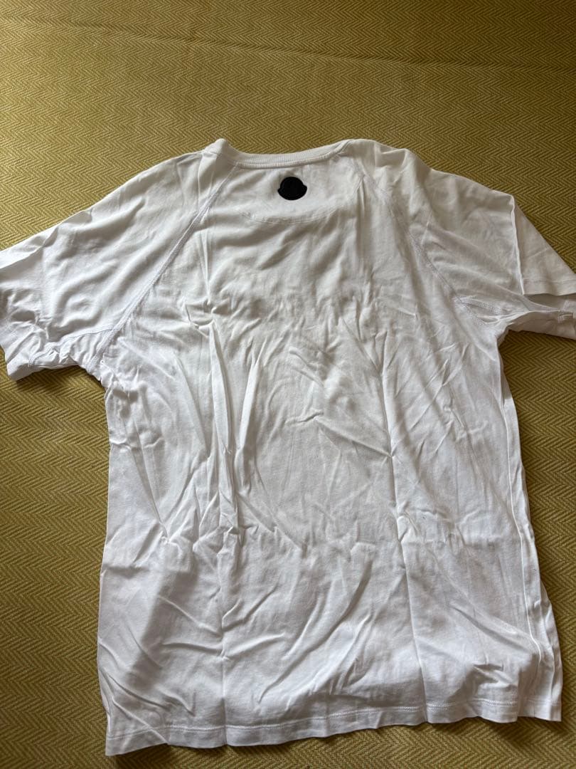 MONCLER ホワイト Tシャツ Mサイズ