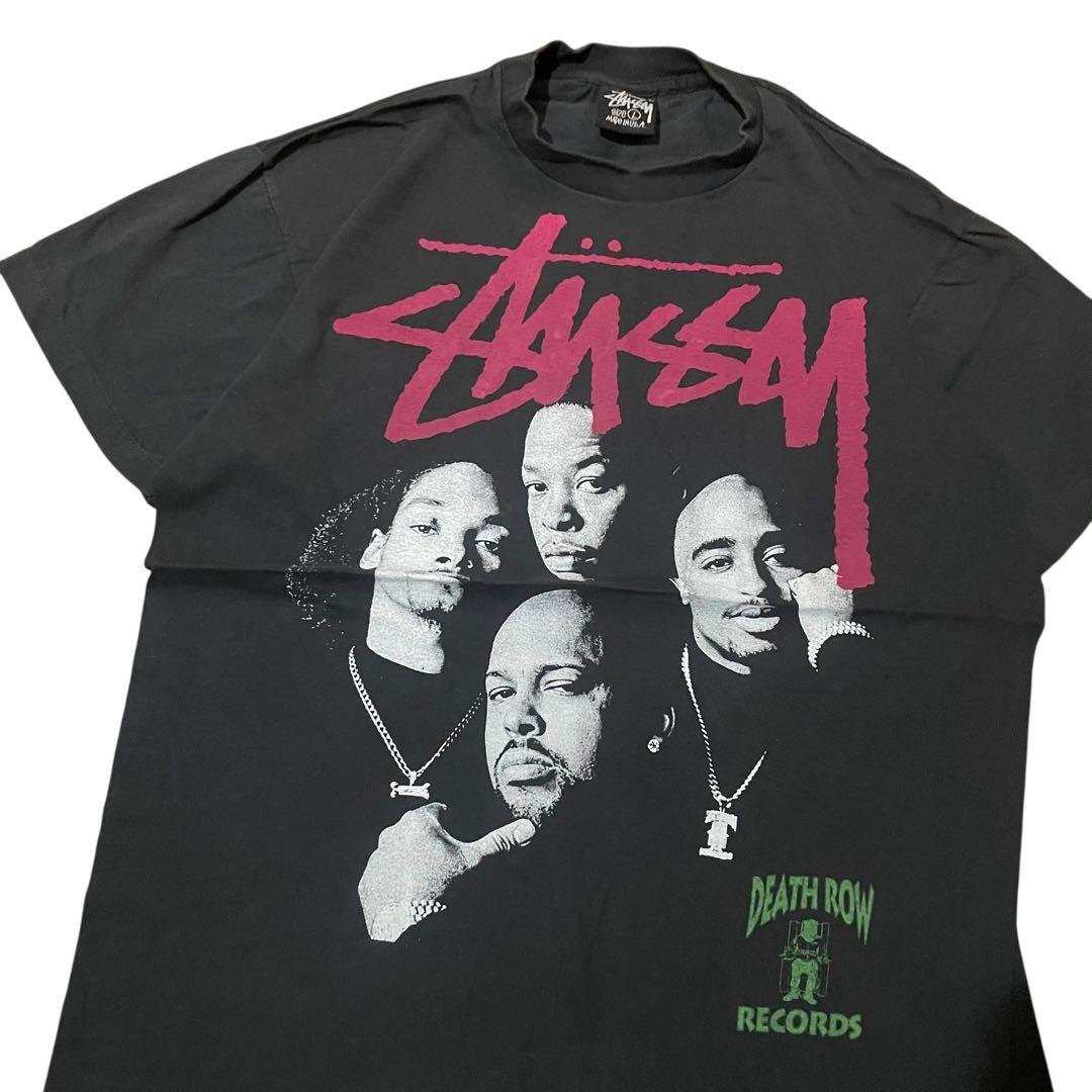 STUSSY ステューシー Death Row Records Tシャツ L