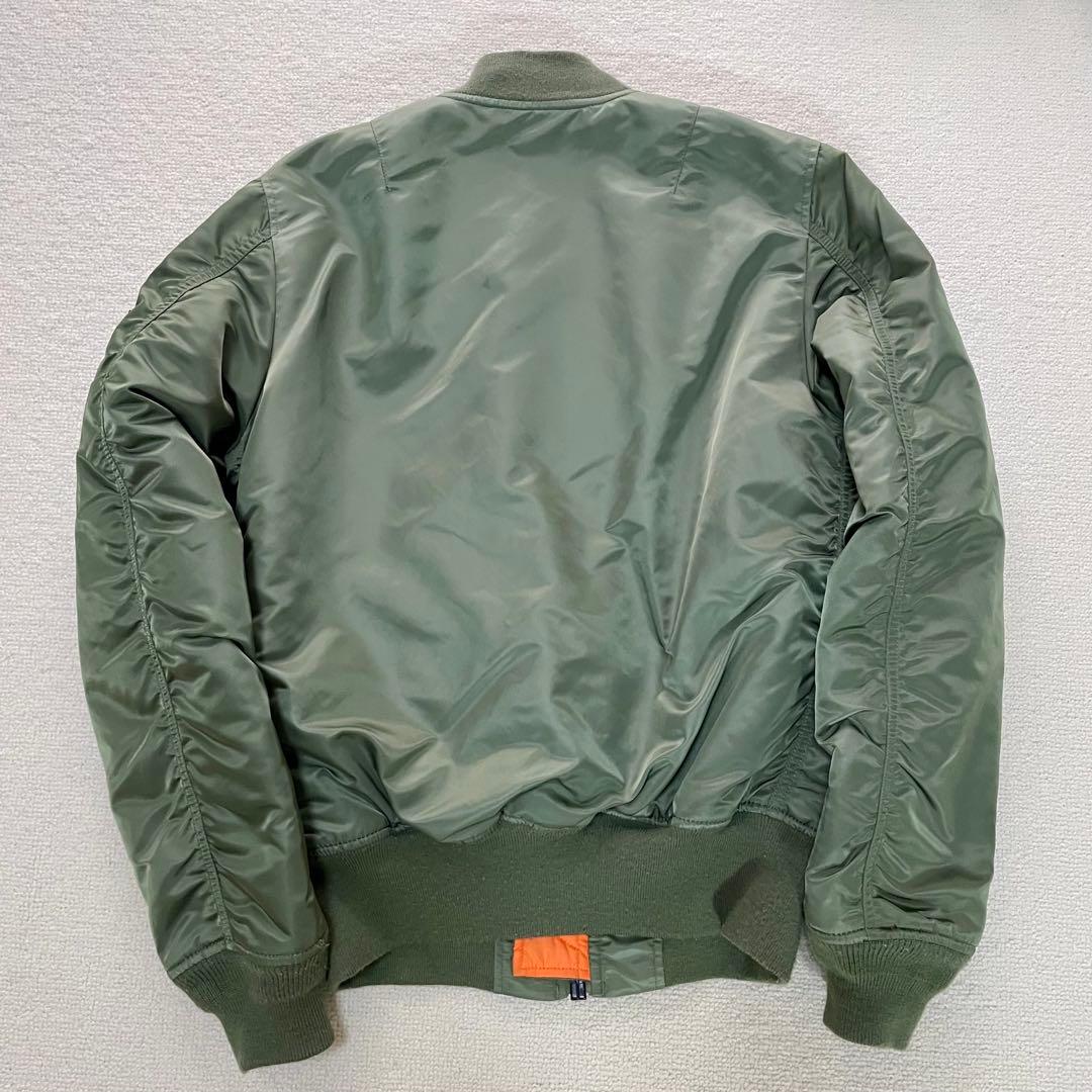 【美品】アルファ MA-1 フライトジャケット M カーキ USAF